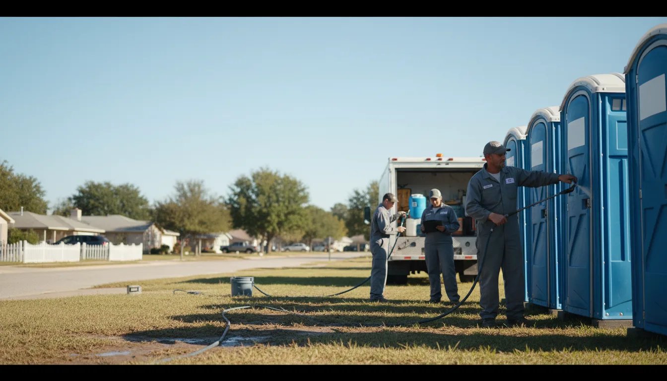 Long-Term Portable Toilet Rental in Crosby, ND near me